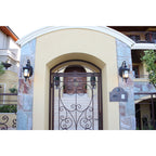 Elstead Philadelphia Small Down Wall Lantern in Old Bronze