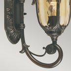 Elstead Philadelphia Small Wall Lantern in Old Bronze
