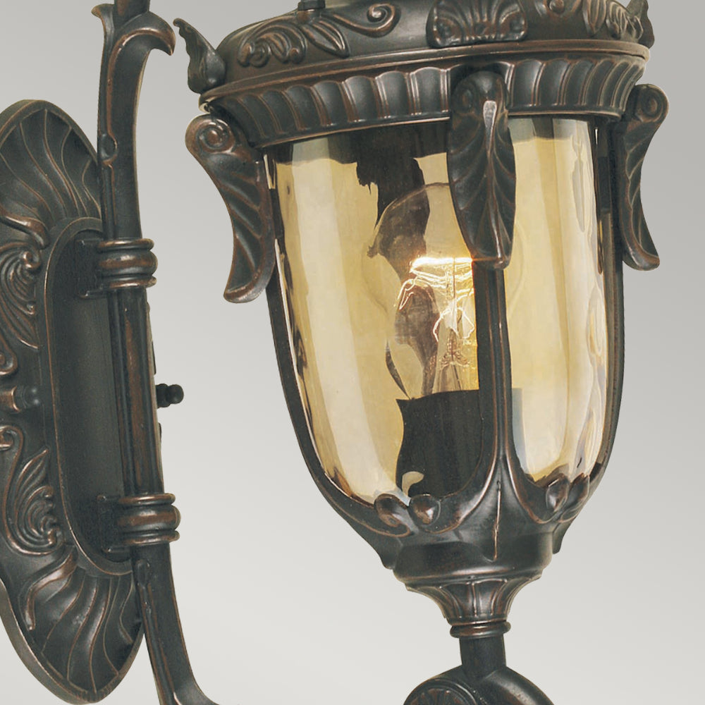 Elstead Philadelphia Small Wall Lantern in Old Bronze