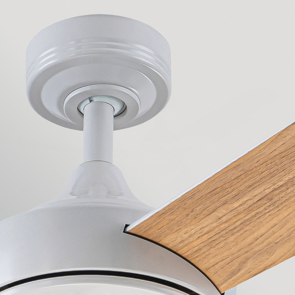 Elstead Pilote - 52in / 132cm Fan - Matte White
