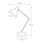 Elstead Provence Desk Lamp in Old Bronze