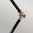 Elstead Provence Mini Table Lamp in Black and Polished Brass