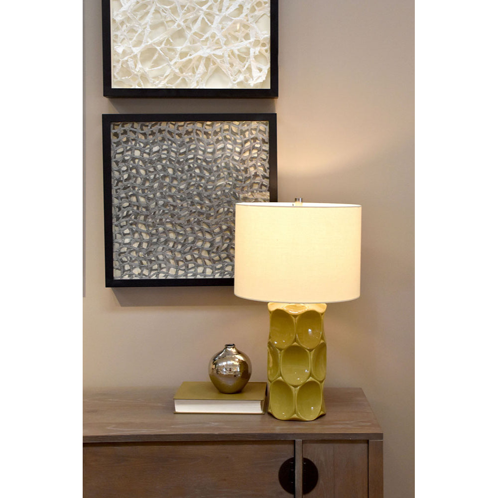 Elstead Retro Table Lamp in Green