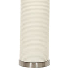 Elstead Ripple Table Lamp in White