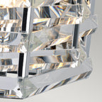 Elstead Shoal 2 Light Wall Light in Polished Nickel