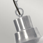 Elstead Somerton 1 Light Chain Lantern in Antique Nickel