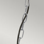 Elstead Somerton 1 Light Chain Lantern in Antique Nickel