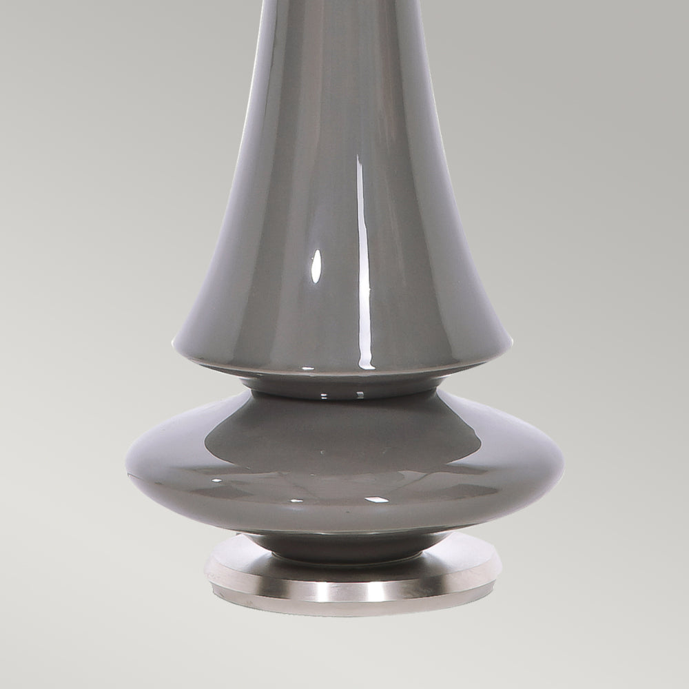 Elstead Spin Table Lamp in Grey