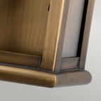 Elstead St Martins Outdoor Coastal Wall Lantern in Solid Brass