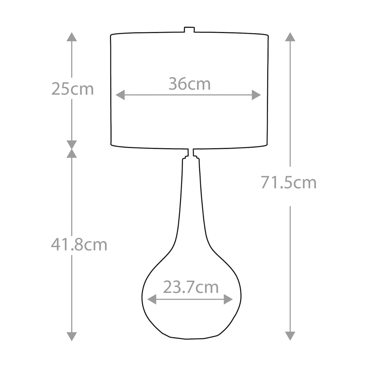 Elstead Upton Table Lamp in Ceramic