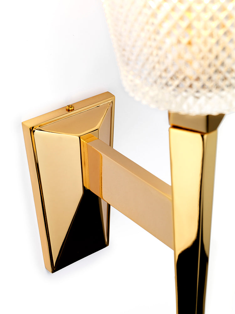 Elstead Verity Wall Light in Polished Gold