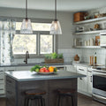 Elstead Windsor Duo-Mount Pendant in Black