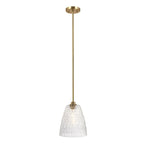 Elstead Windsor Duo-Mount Pendant in Painted Natural Brass