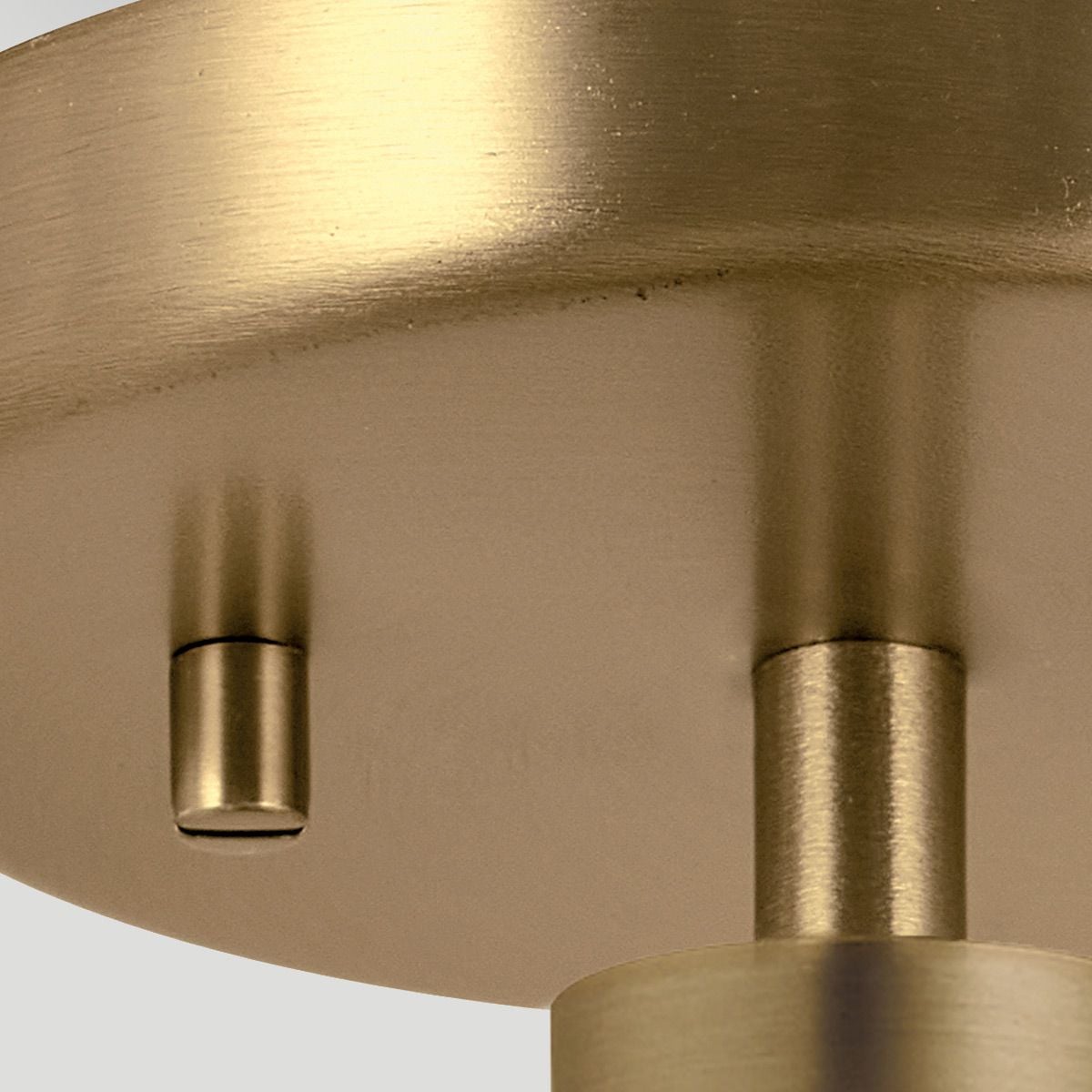 Elstead Windsor Duo-Mount Pendant in Painted Natural Brass