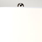 Elstead Ying Table Lamp with White Tapered Drum Shade
