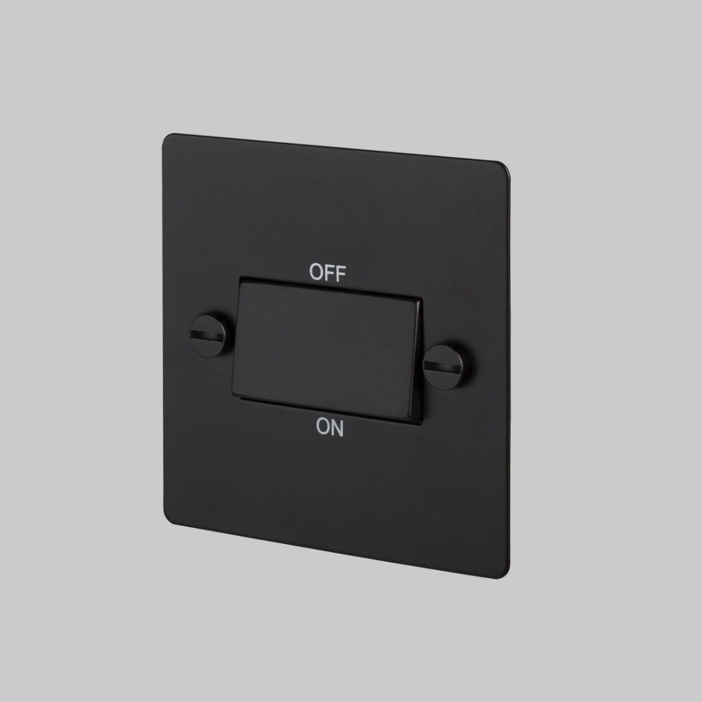 Buster & Punch Fan Isolator Switch / Black
