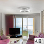 Mantra Alisio XL White Ceiling Fan 95W LED Light Dimmable Remote Controlled