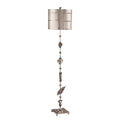 Flambeau Fragment Floor Lamp in Silver