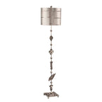 Flambeau Fragment Floor Lamp in Silver