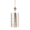 Flambeau Fragment Small 1 Light Pendant Light in Silver