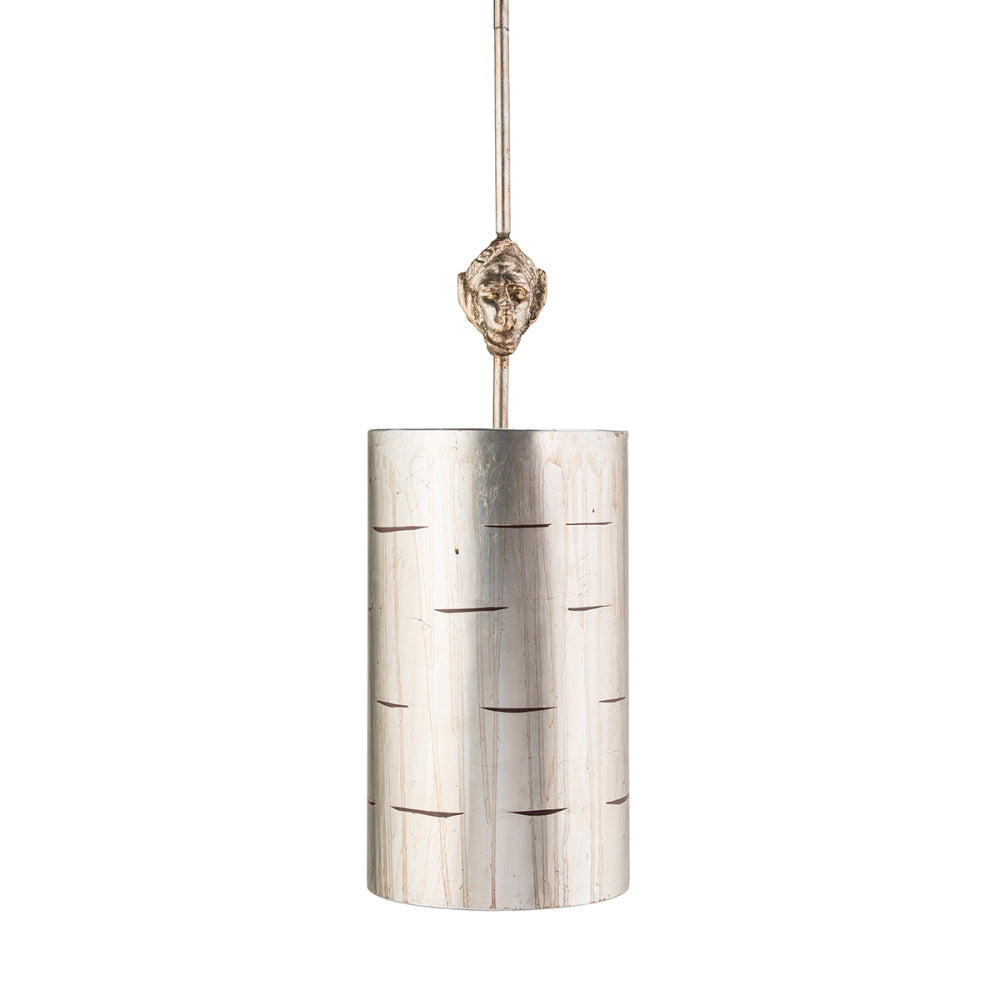 Flambeau Fragment Small 1 Light Pendant Light in Silver