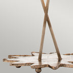 Flambeau Nettle Luxe Table Lamp in Gold