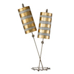 Flambeau Nettle Luxe Table Lamp in Gold