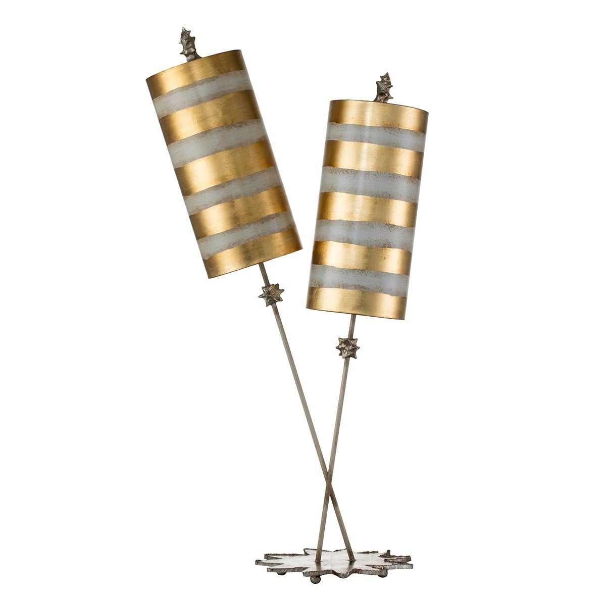 Flambeau Nettle Luxe Table Lamp in Gold
