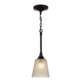 Feiss Arbor Creek Mini Pendant Light in Arbor Bronze
