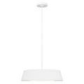 Feiss Asher 5 Light Pendant Light in Matte White