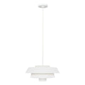 Feiss Brisbin 1 Light Pendant Light in Matte White