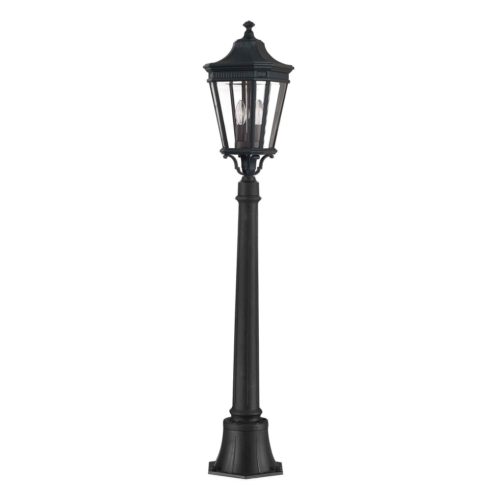 Feiss Cotswold Lane Medium Outdoor Pillar in Black