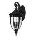 Feiss English Bridle Large 3 Light Outdoor Wall Lantern in Black