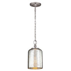 Feiss Hounslow Mini Pendant Light in Brushed Steel
