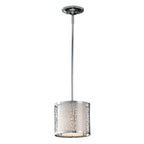 Feiss Joplin Mini Pendant Light in Chrome