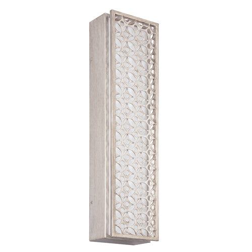 Feiss Kenney 4 Light LED Wall Light in Sunrise Silver