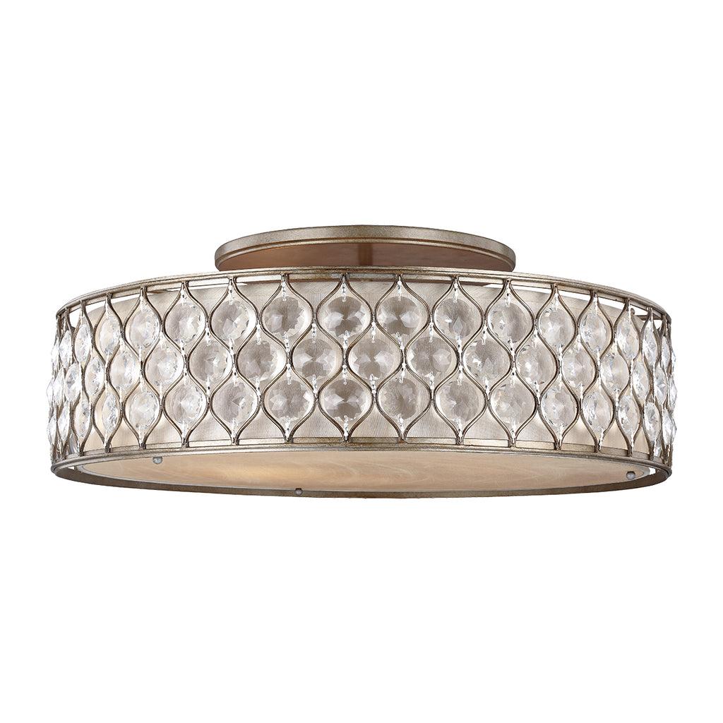 Feiss Lucia 6 Light Flush Ceiling Light