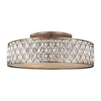 Feiss Lucia 6 Light Flush Ceiling Light
