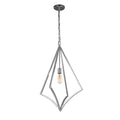 Feiss Nico Large 1 Light Pendant Light in Polished Chrome