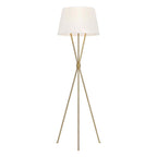 Feiss Penny 1 Light Floor Lamp in Burnished Brass