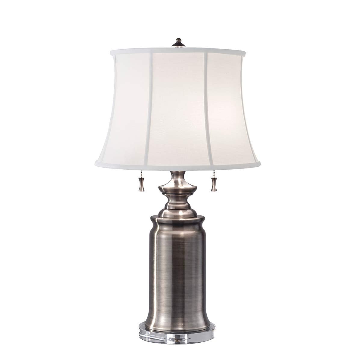 Feiss State Room Switched Table Lamp in Antique Nickel