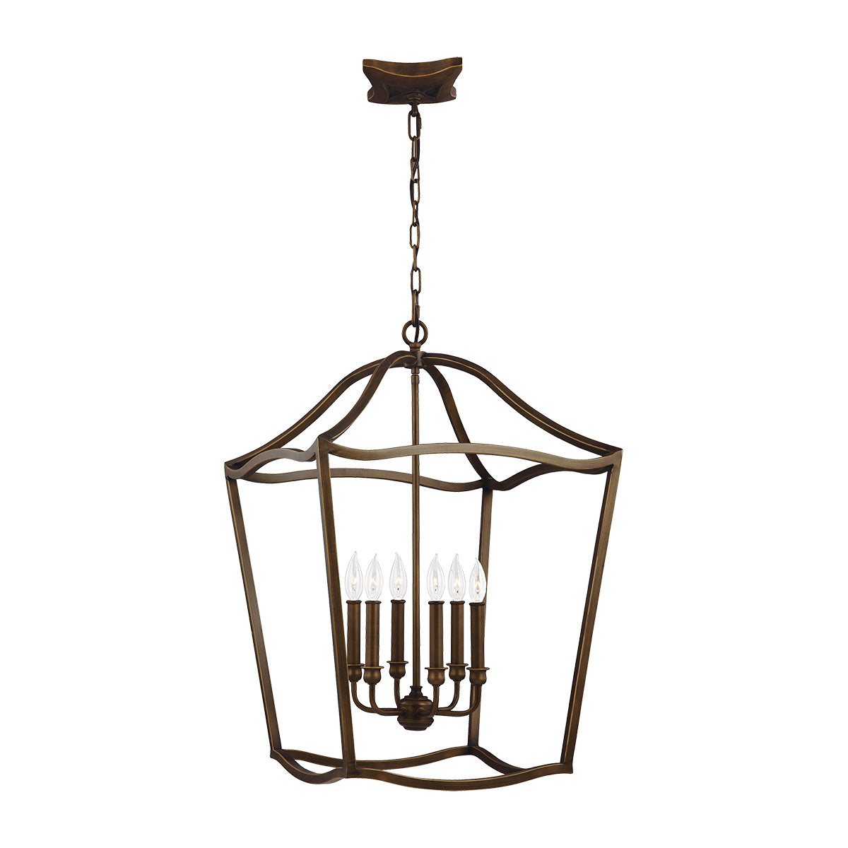 Feiss Yarmouth 6 Light Pendant Light