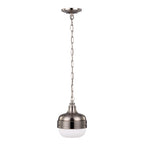 Feiss Cadence Mini Pendant Light in Brushed Steel