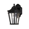 Feiss Cotswold Lane Small Wall Lantern in Black Die-Cast Aluminium
