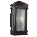 Feiss Federal Small Coastal Wall Lantern in Gilded Bronze