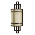 Feiss Fusion Single Wall Light in Grecian Bronze