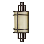 Feiss Fusion Single Wall Light in Grecian Bronze
