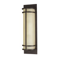 Feiss Fusion 2 Light Wall Light in Grecian Bronze