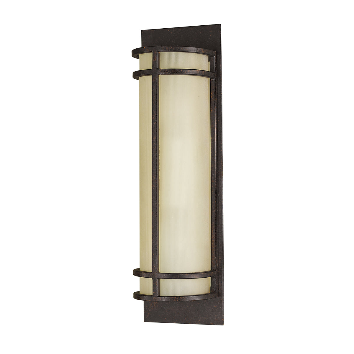 Feiss Fusion 2 Light Wall Light in Grecian Bronze
