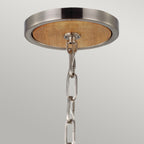Feiss Allier Large Pendant Light in Light Wood